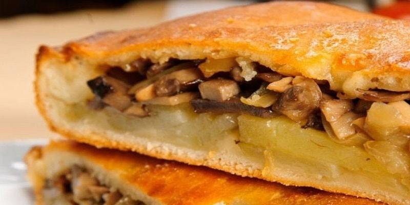 Пита са кромпиром и печуркама