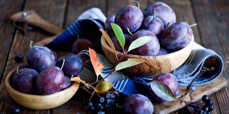 Prunes mûres