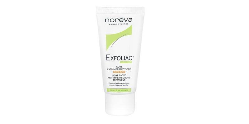 Toner Exfoliac soin ต่อต้านความไม่สมบูรณ์ Teinte clair Noreva