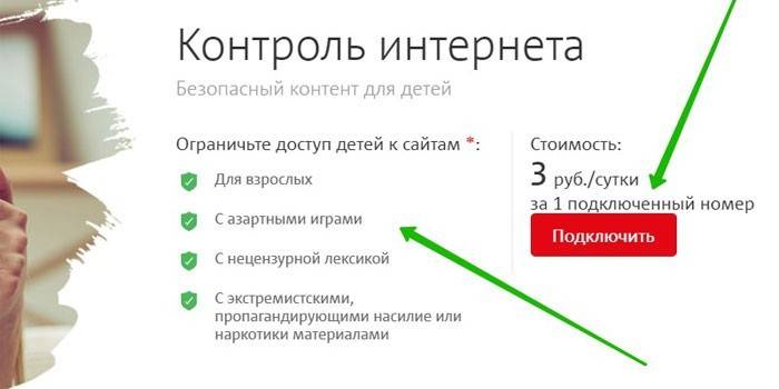 Родитељски надзор од МТС-а