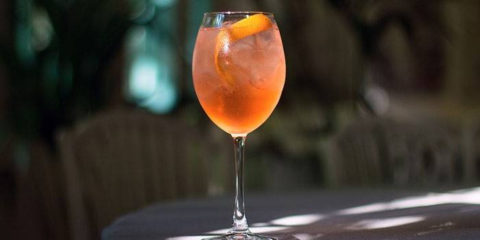 Seringue à cocktail Aperol