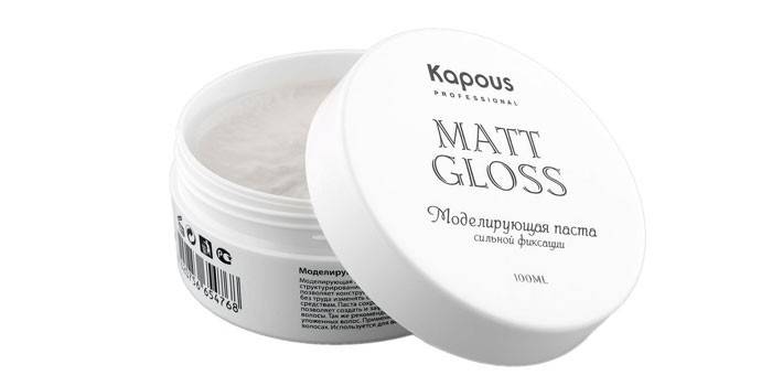 Hair styling paste
