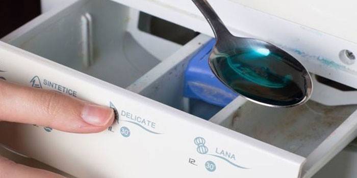 Bleu pour le lavage