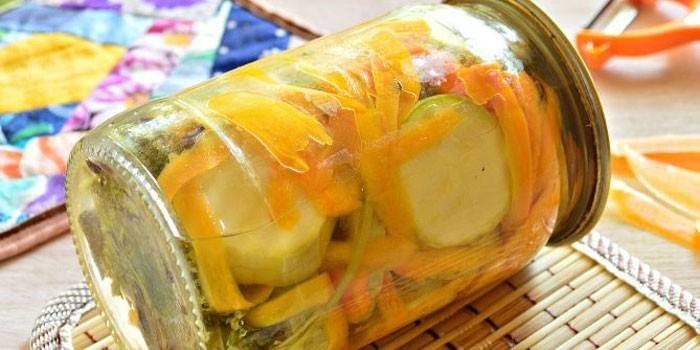 Salade de courgettes et carottes