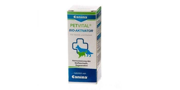 Vitamines pour chats en gouttes Petvital Bio-Aktivator