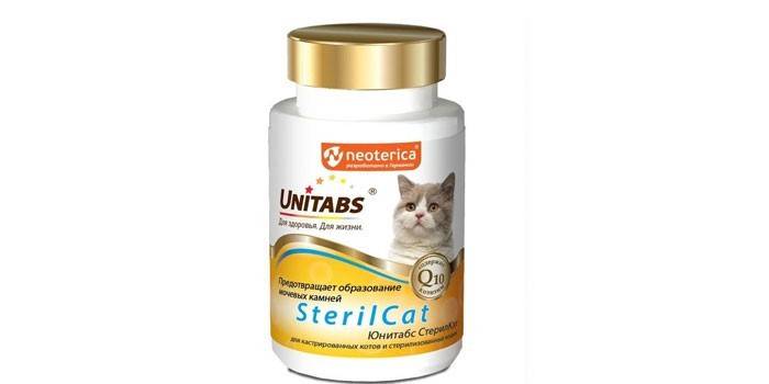 Unitabs SterilCat avec Q10