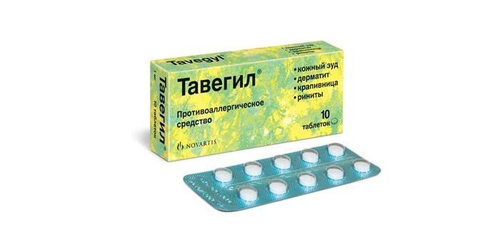 Comprimés de Tavegil