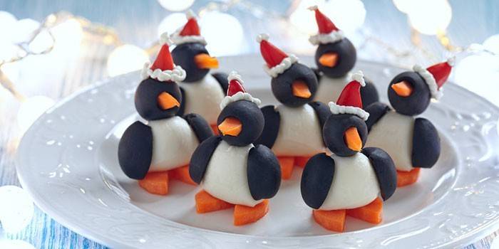 Canapés du nouvel an