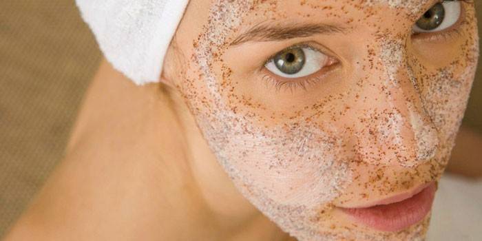 Gommage du visage