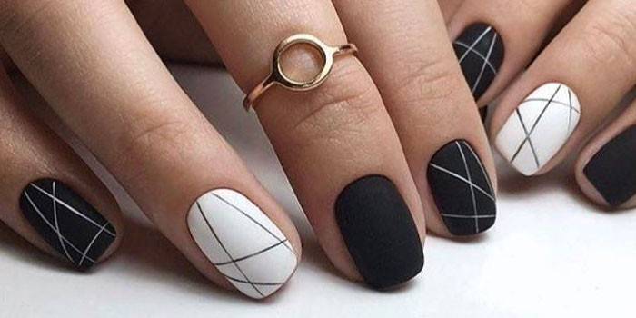 Matte Design Νυχιών