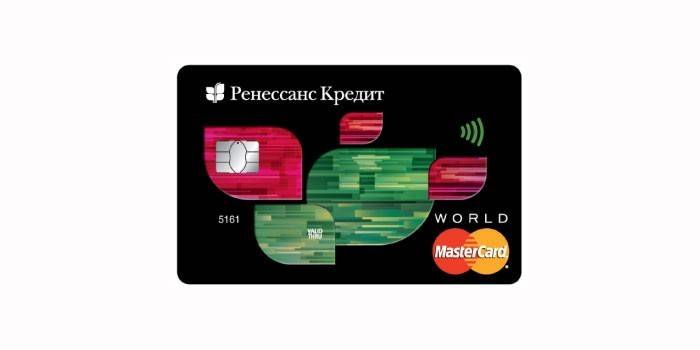 Prêt de carte de la banque de crédit Renaissance