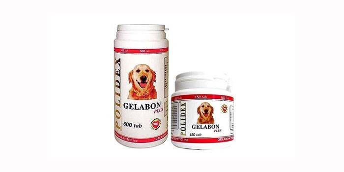 الفيتامينات للكلاب Polidex Gelabon plus
