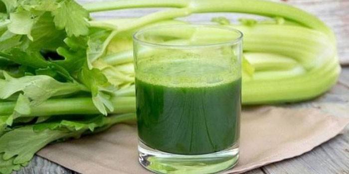Suco de aipo