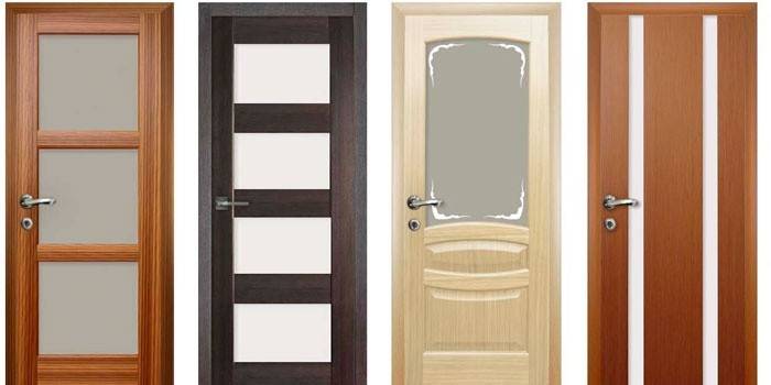 Opções da porta do quarto