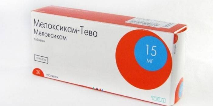 Il farmaco Meloxicam in compresse