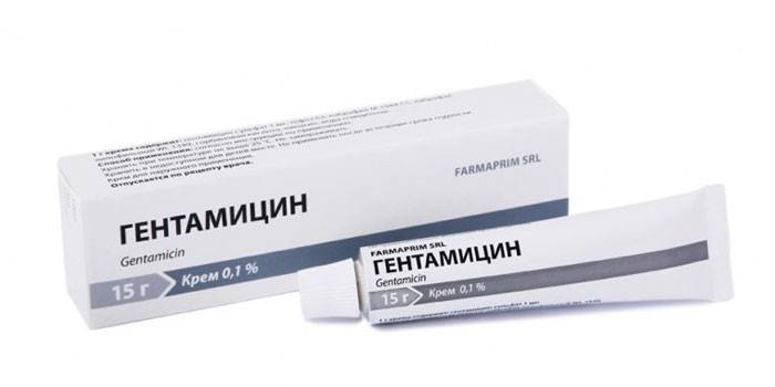 Гентамицинов крем