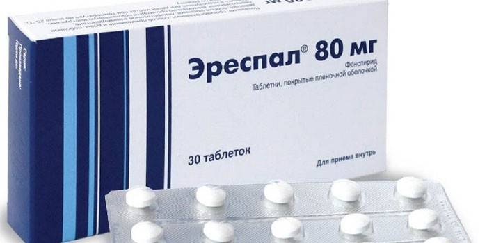 Erespal Tabletten in Packung