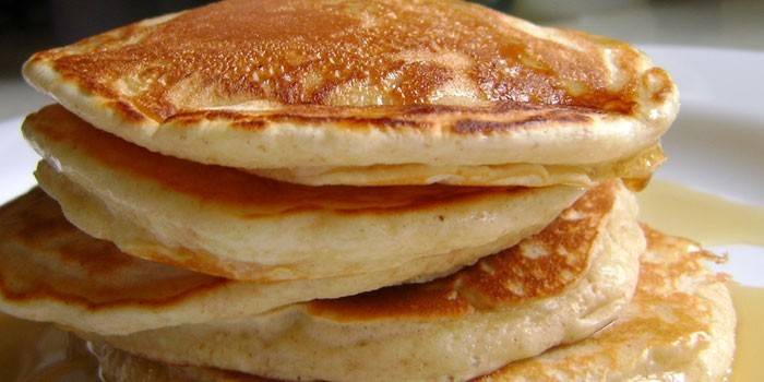 Yemyeşil elmalı krep