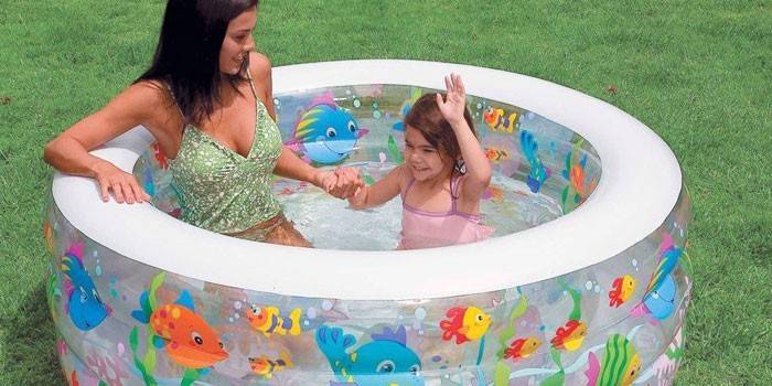 Φουσκωτή πισίνα Ενυδρείο Pool Intex 58480 NP