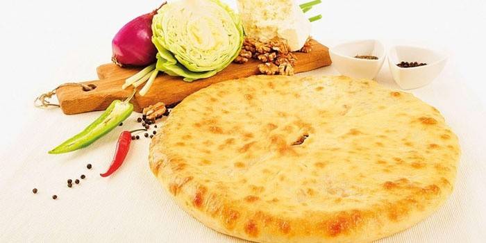 Pastel con col de kéfir