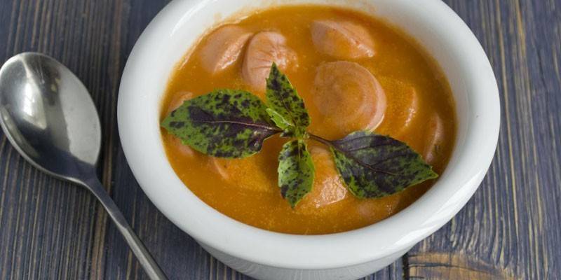 Sopa de verdures amb embotits