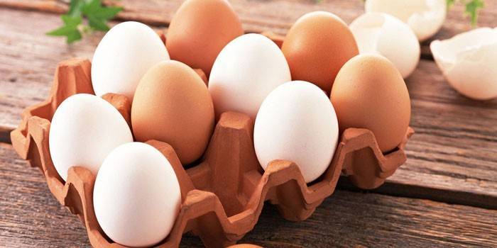 Huevos de gallina