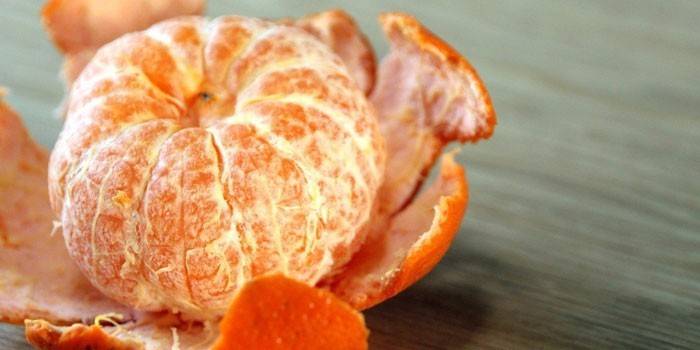 Hámozott mandarin