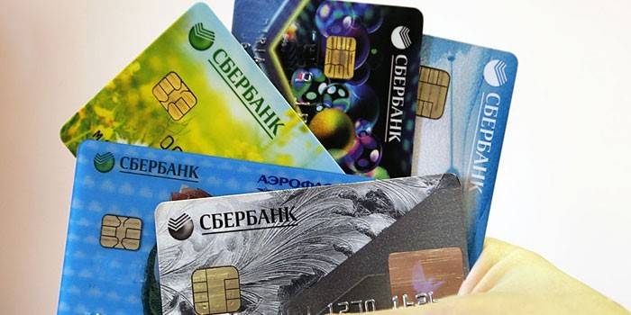 Sberbank-muovikortit