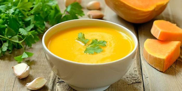 Kürbiscremesuppe