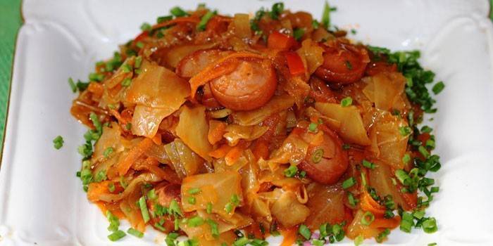 Llonganissa braçada amb embotits