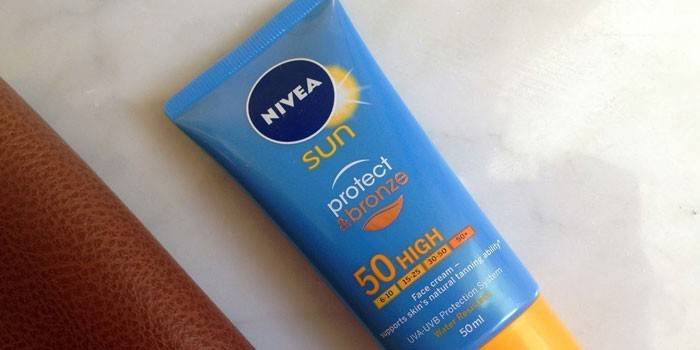 Protecteur de bronzage Nivea