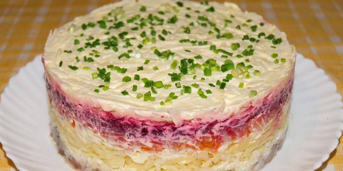 Blätterteig Salat