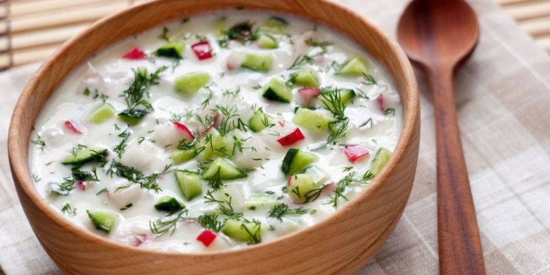 ซุป kefir คลาสสิก