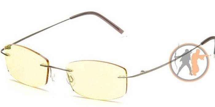 Γυαλιά ασφαλείας για τον υπολογιστή SP Glass Glasses AF002 τιτανίου
