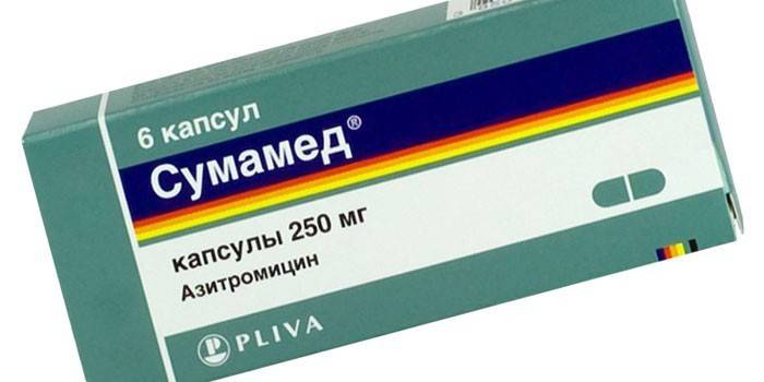 Сумамед таблетки в опаковка