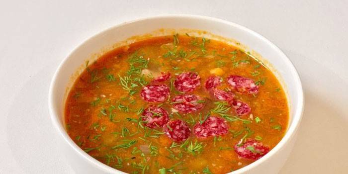 Sopa De Salame