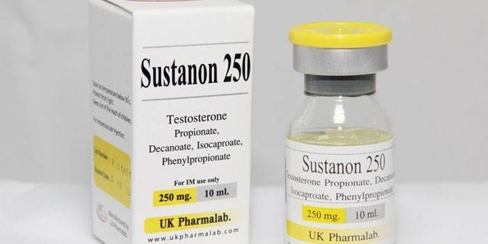 La droga Sustanon nel pacchetto