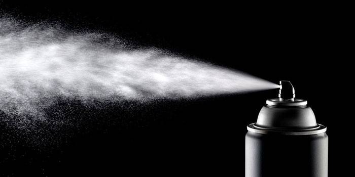 Preparación en aerosol