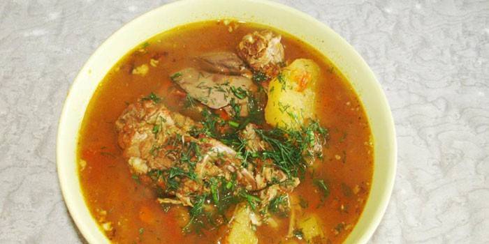 Patates çorbası