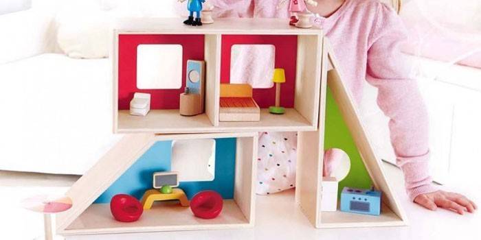 Khối với đồ nội thất hình học