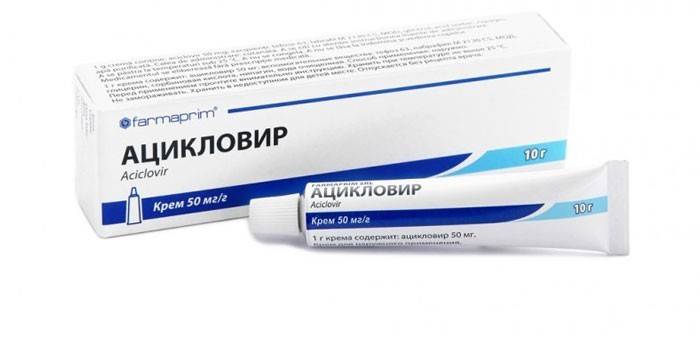 Acyclovir קרם