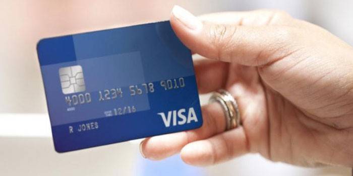 Sberbank -kortti Visa Classic