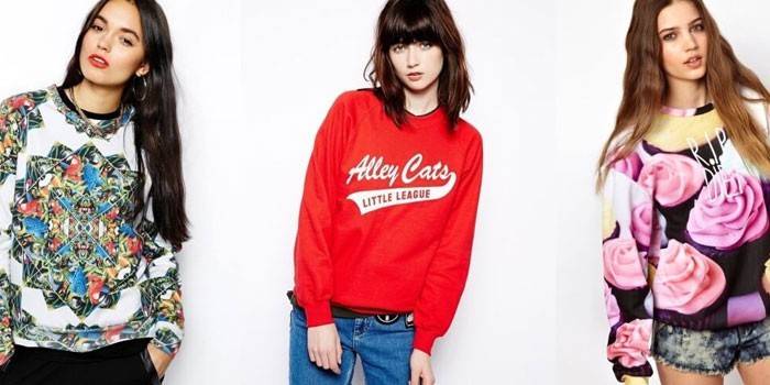 สาว ๆ ในเสื้อสเวตเตอร์เก๋ ๆ