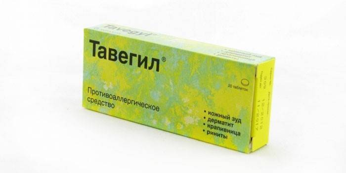 Tavegil tabletės