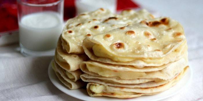 Dolci tatari con ripieno di patate