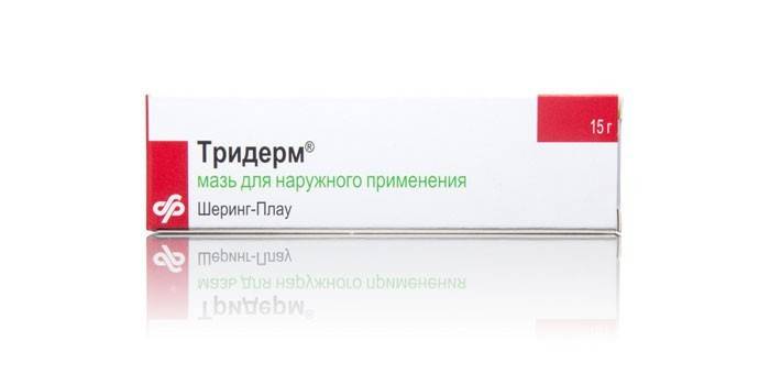 A Triderm gyógyszer