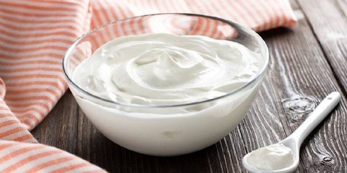 Bol de iogurt grec
