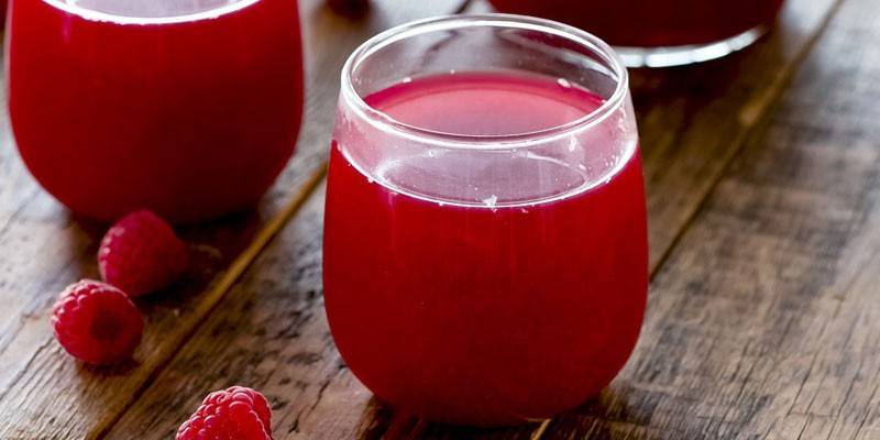 Boisson à la framboise