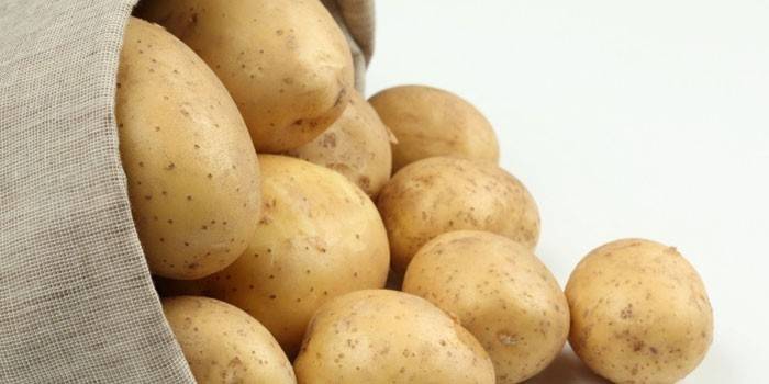 Potatoes in a bag