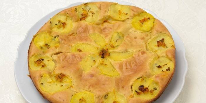 Kefir burgonya pite